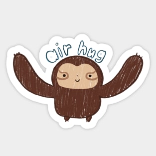 Free hugs sloth Sticker